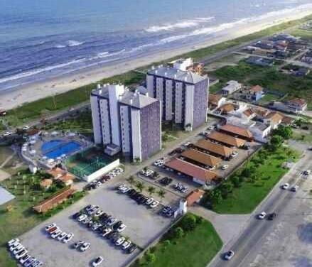 Apto Resort Cambuhy Frente Mar Piscina Academia Матіньюс Екстер'єр фото